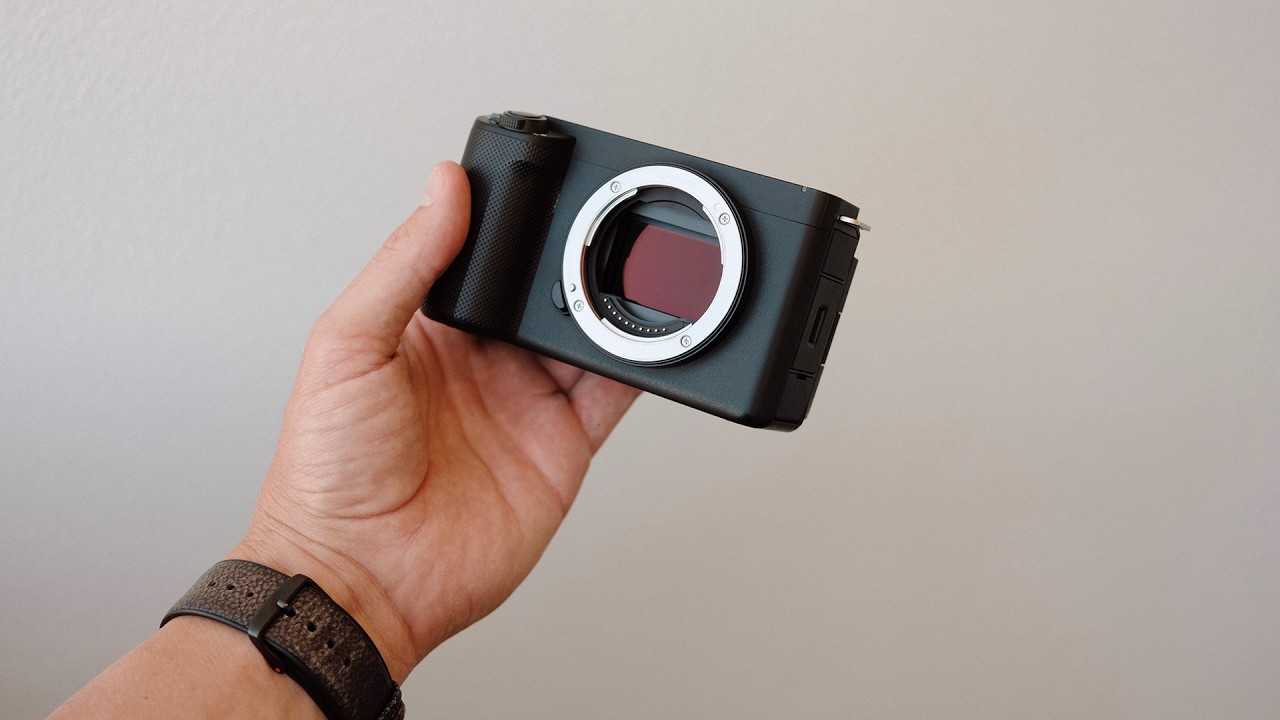 I shot with a 12 megapixel camera to prove resolution doesn't matter