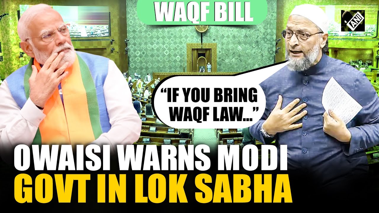 &ldquo;If you bring Waqf Law...&rdquo; AIMIM Chief Asaduddin Owaisi &lsquo;warns&rsquo; Modi Govt on Waqf Amendment Bill