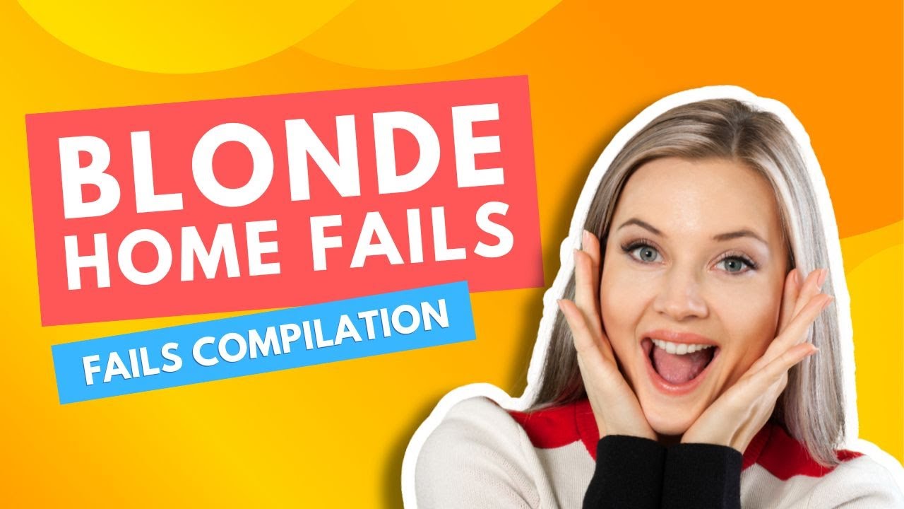 🏠 Blonde Home Fails Compilation | Try Not to Laugh #fails #funny #blonde