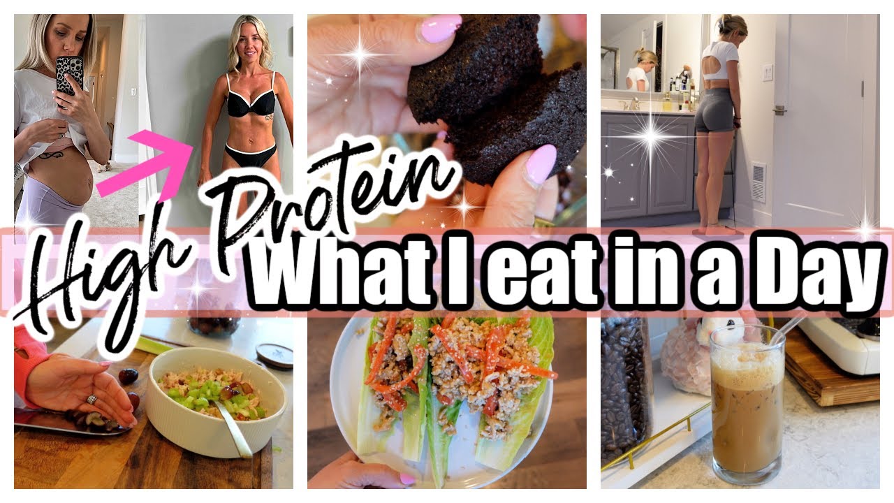HIGH PROTEIN WHAT I EAT IN A DAY HOW I TRANSFORMED MY BODY AS A MOM OF 4 TIFFANI BEASTON WITH RECIPE