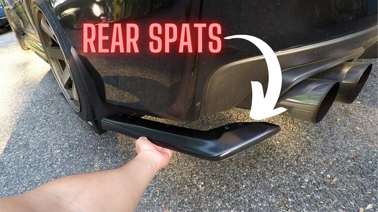 Rear Spats Install on WRX