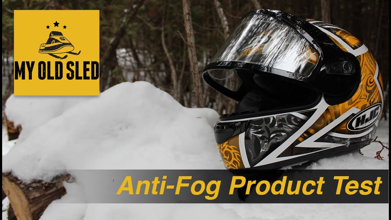 Anti-Fog Product Test - First Snowmobile Ride of 2018-19 Season!