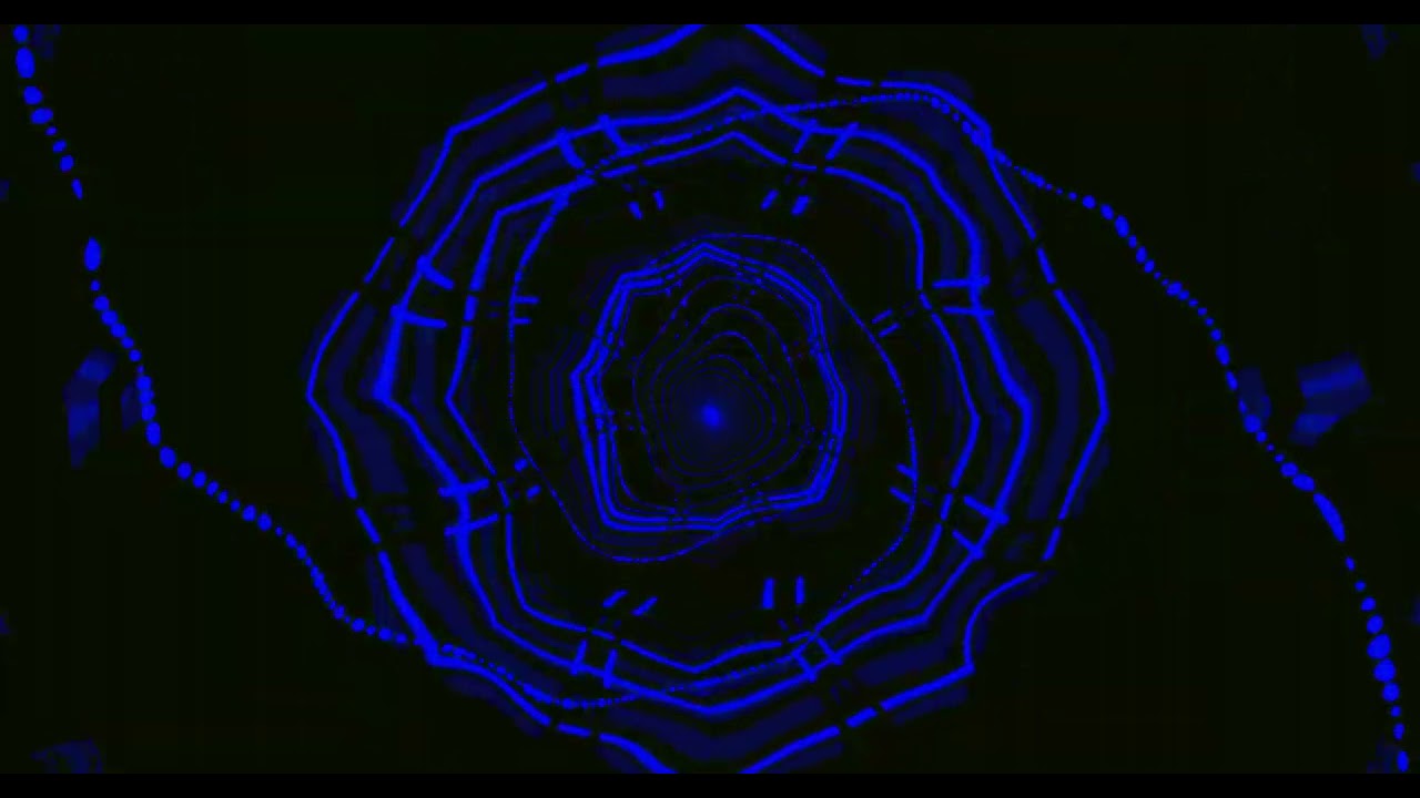 10 hours Neon Tunnel Screensaver Windows 10 4K UHD 60fps VJ Loop Visual Background