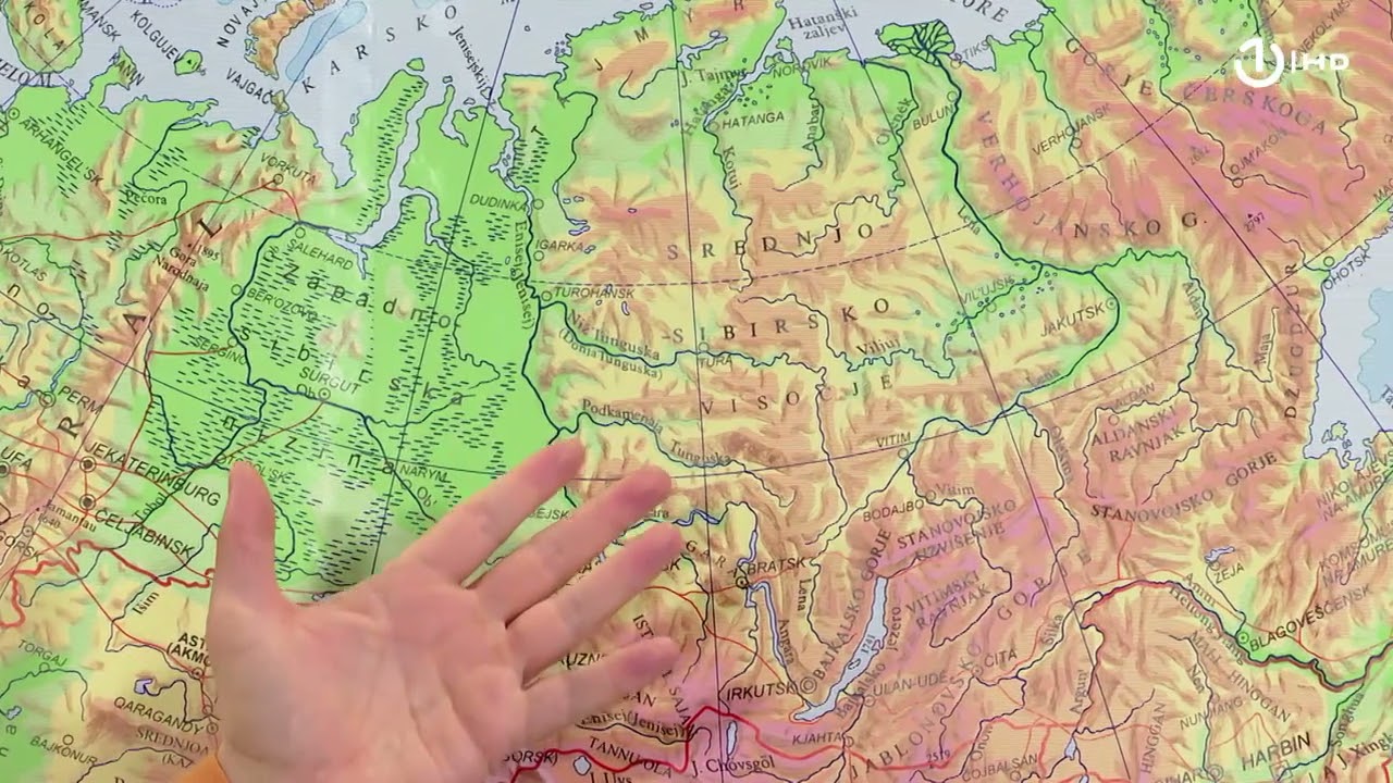 Domaća zadaća za 7. razred: Geografija - Ruska Federacija