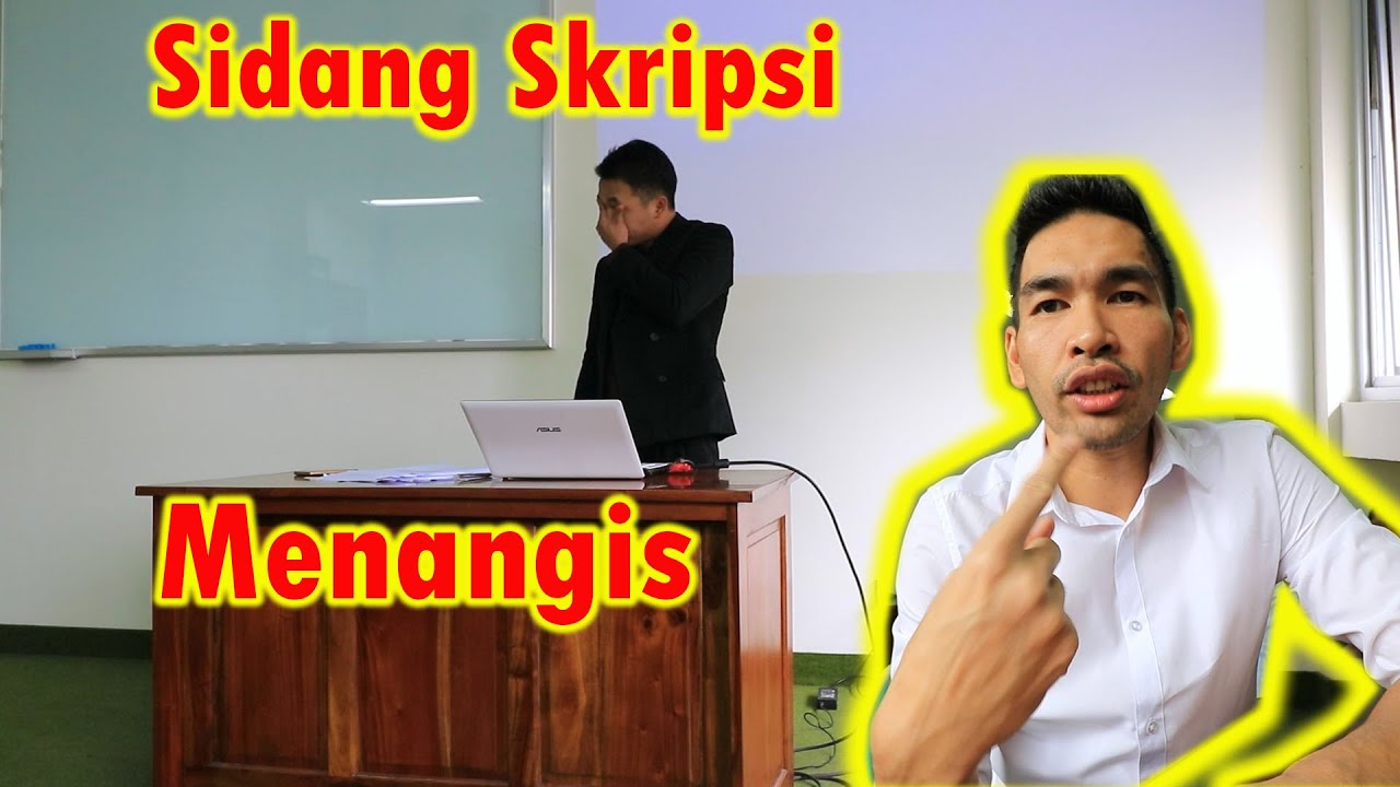 SIDANG SKRIPSI Lagi, dari Mahasiswa yang biaya kuliah sendiri.