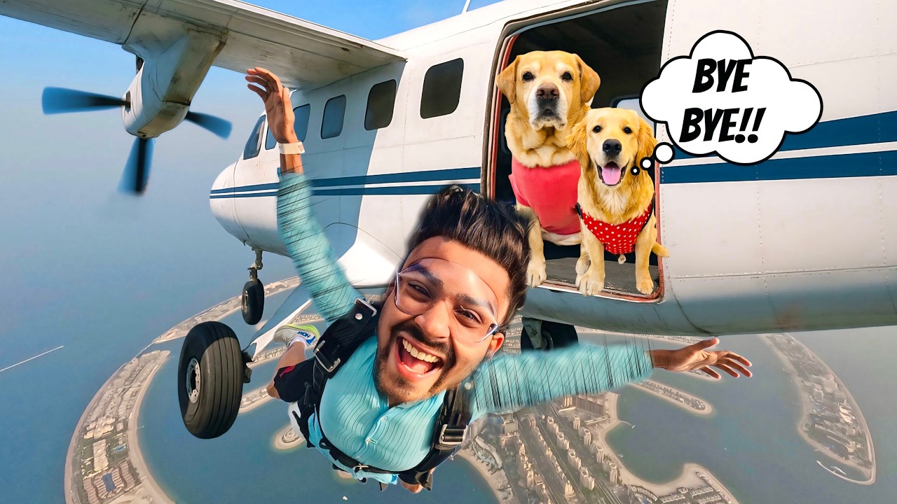 World’s Most Craziest Adventures | I Jumped From The Sky | Anant Rastogi 