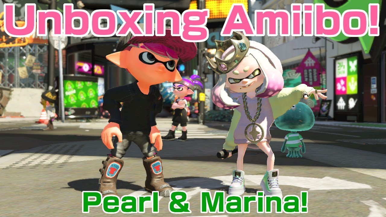 Unboxing the Pearl and Marina Amiibo!