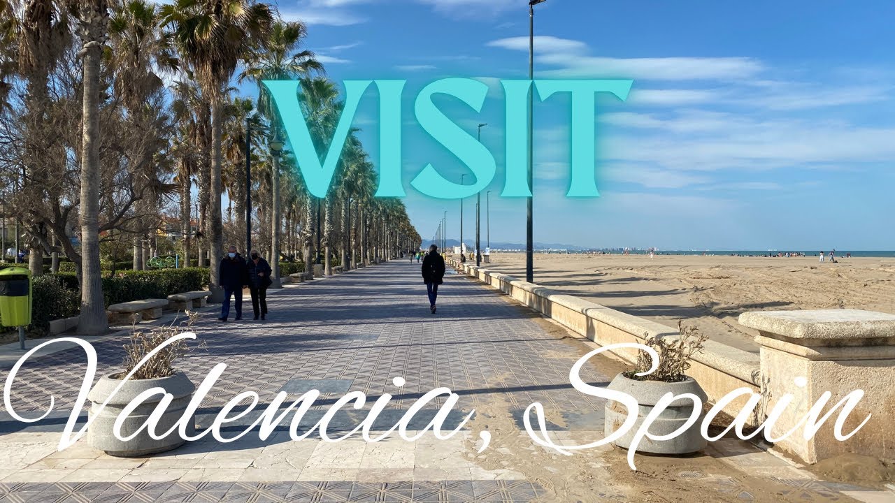 Valencia, Spain | Playa las Arenas | City of Arts and Sciences | Oceanographic Tour🌎🍊