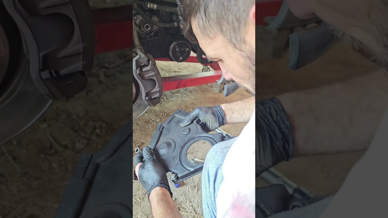 замена грм peugeot 307 2.0hdi #грм #distribution #ремонтавто #carrepair