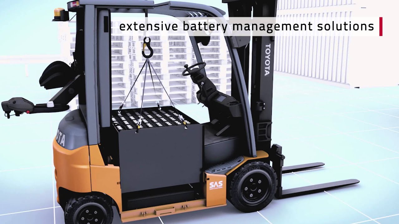 Traigo 80 - Electric-powered Forklift from Toyota