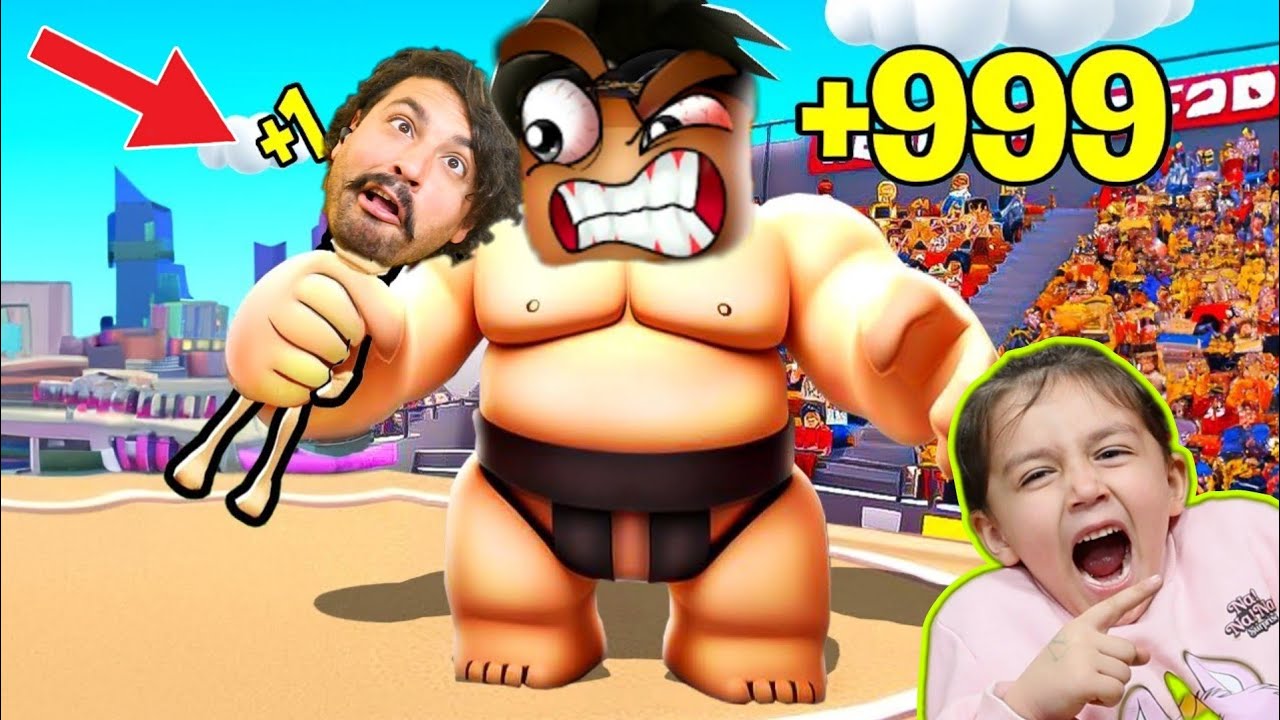 600 TONLUK SUMO GÜREŞCİSİ OLDUK 😄 Roblox Sumo Simulator