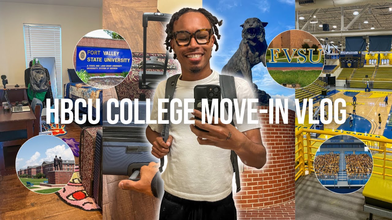 HBCU College Move-In Vlog + Dorm Tour! (Last Senior Semester)