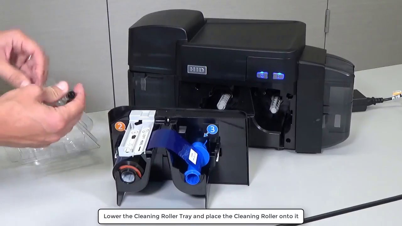 FARGO DTC1500 how to Load consumables