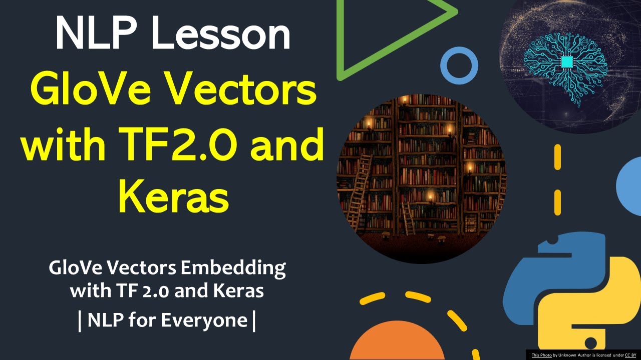 NLP Tutorial 15 - GloVe Vectors Embedding with TF 2.0 and Keras | NLP for Everyone | KGP Talkie