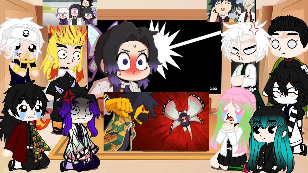 Hashiras react to FUNNY ANIMATION 😂❤️ DEMON SLAYER ANIMATION