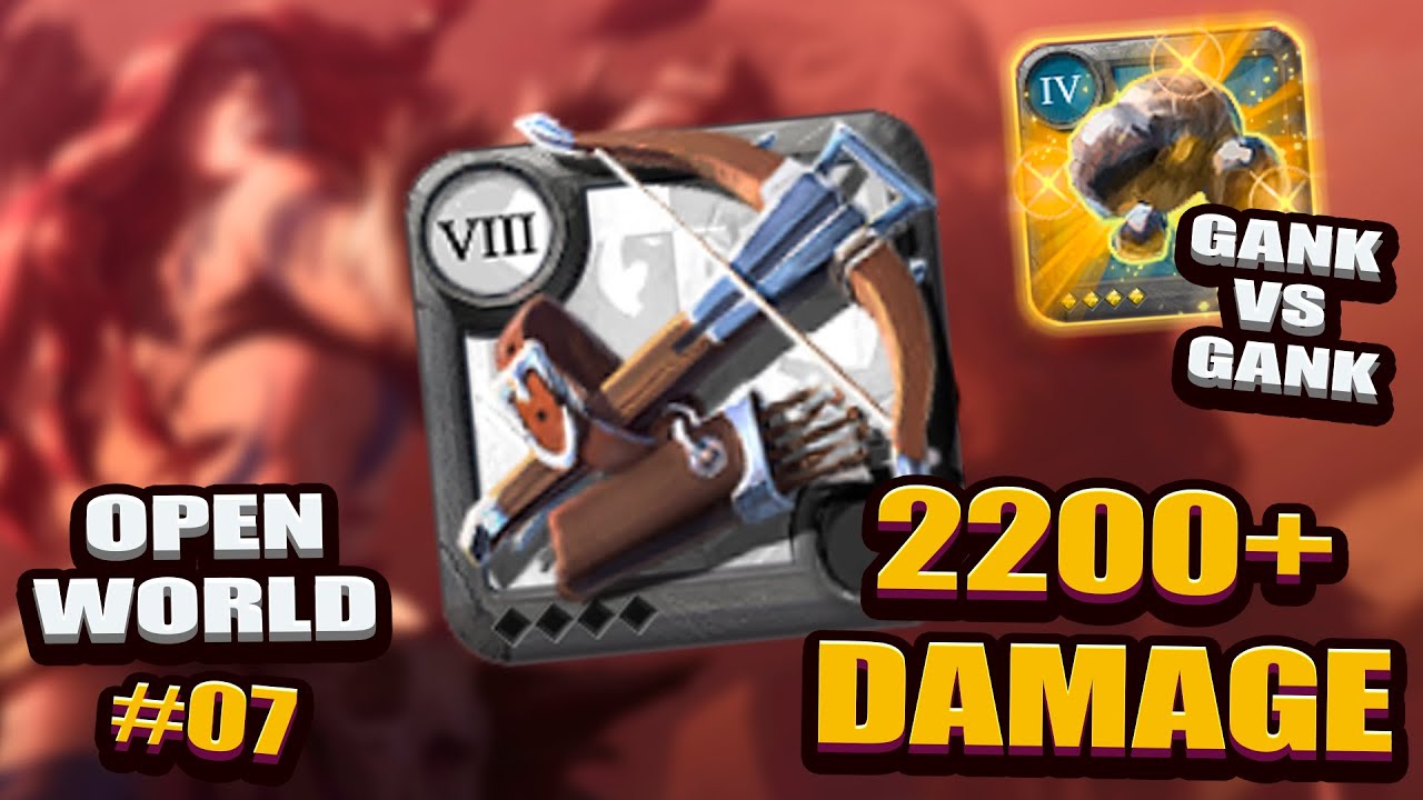 2449 Damage in ONE SHOT Pt.7 | Crossbow Solo PvP | Albion Online