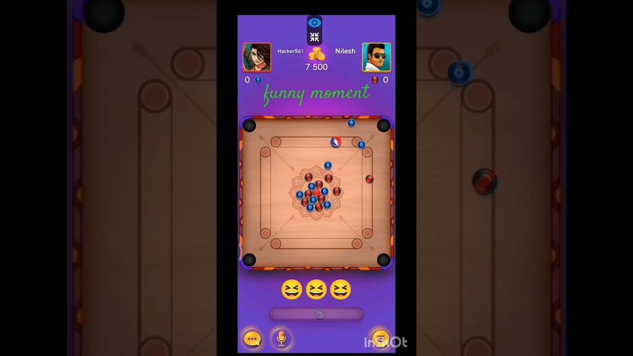 Carrom pool funny moment video last time best