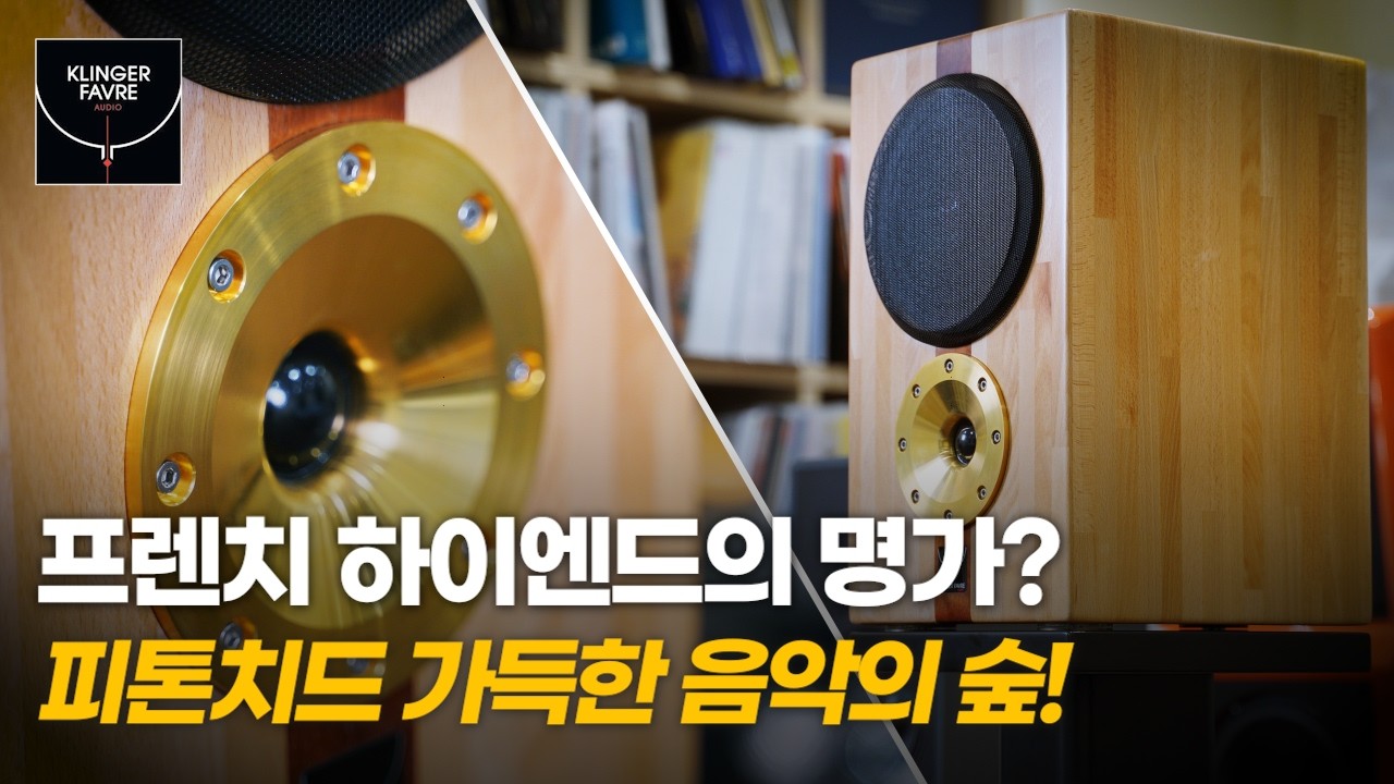 프렌치 하이엔드의 명가? 피톤치드 가득한 음악의 숲 - 클링거 파브르 D56