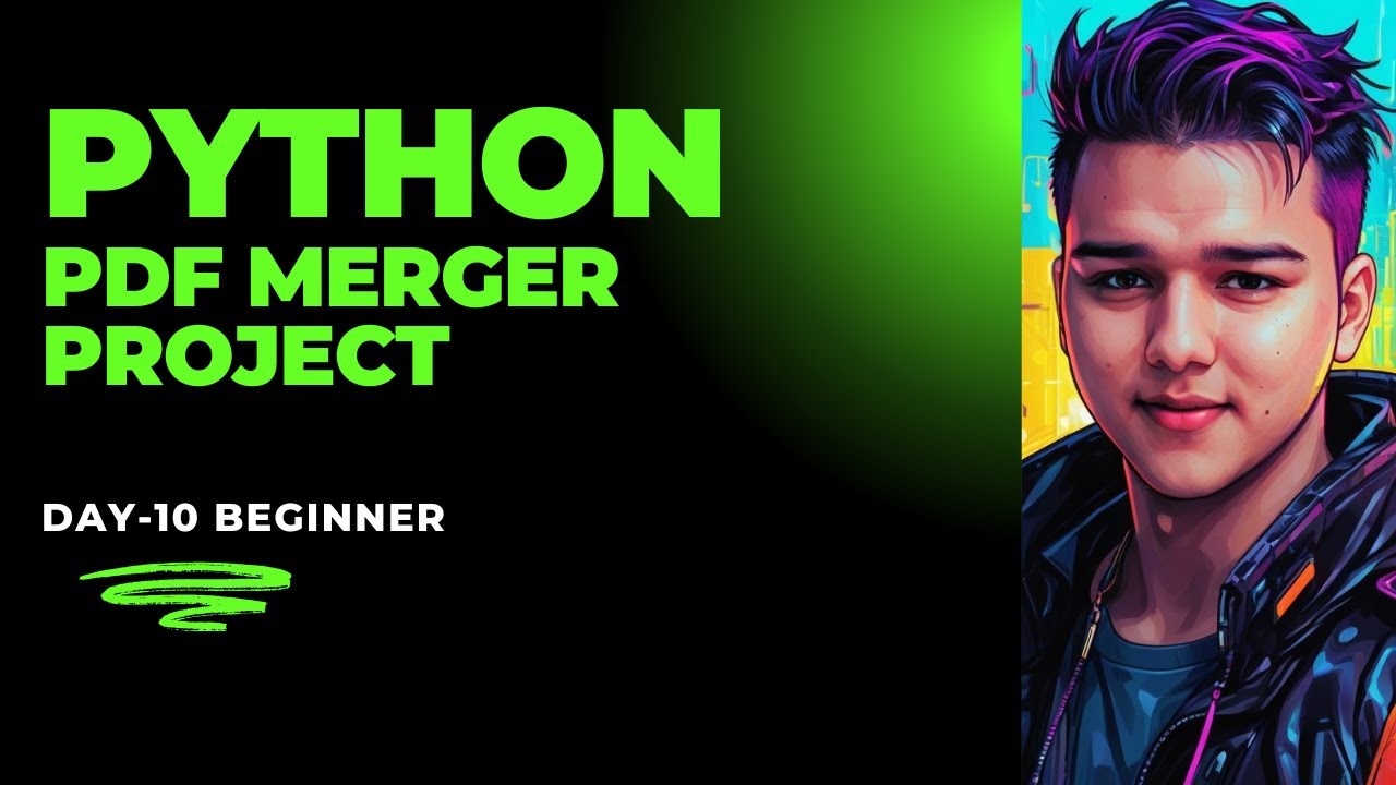 DAY 10: PYTHON PDF MERGER PROJECT  | 30-DAY PYTHON PROJECT CHALLENGE