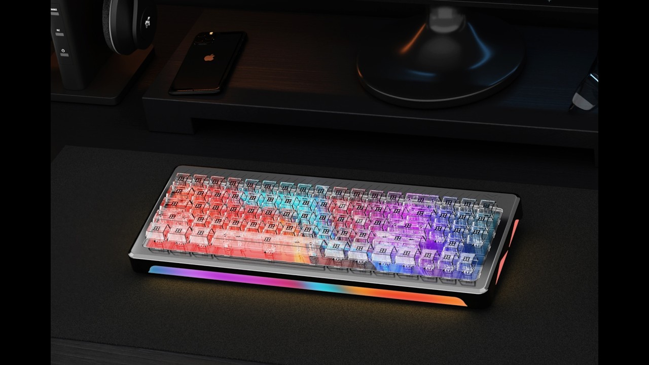 DS pixel  keyboard-Breaking the Monotony of Keyboards, kickstarter program link in bio