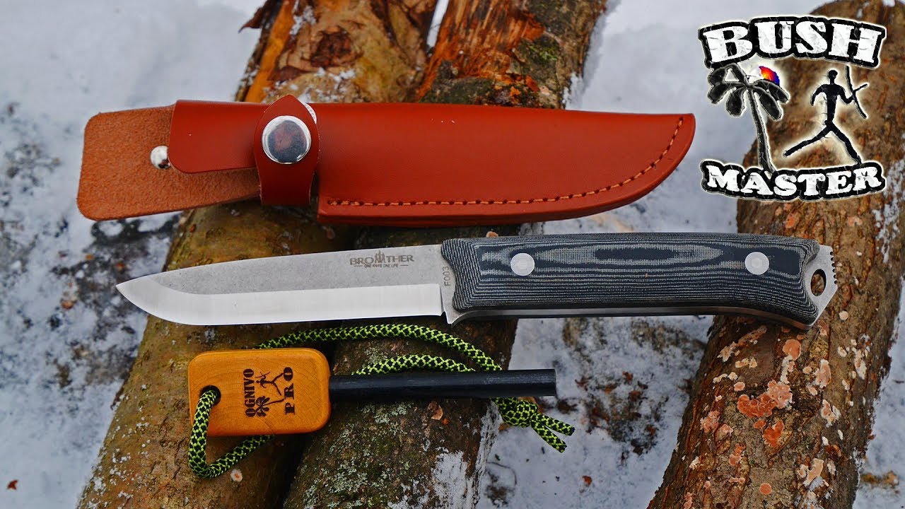Нож для леса Brother F003, всего 1800 рублей!!! ( Forest knife for $27 )