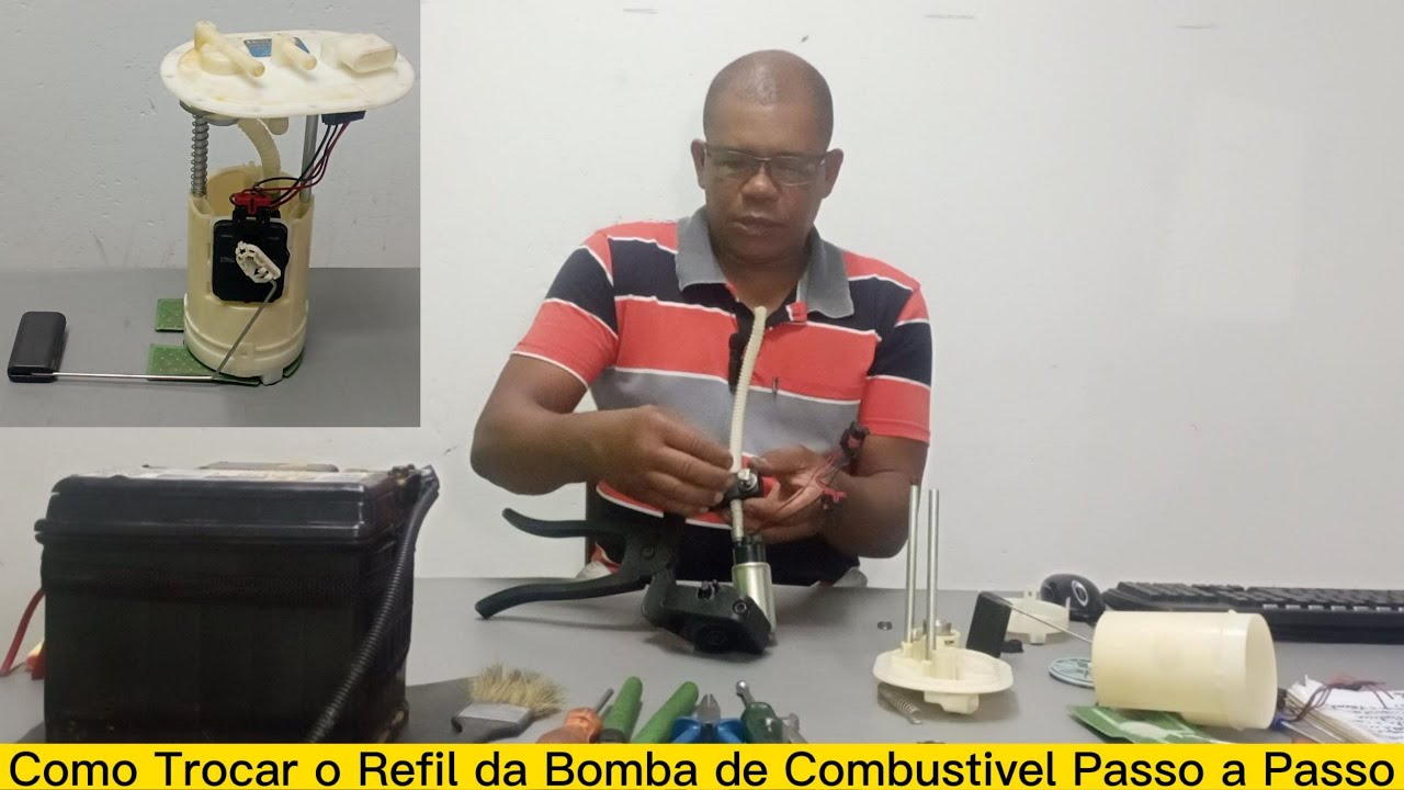 Como Trocar o Refil da Bomba de Combustível Passo a Passo