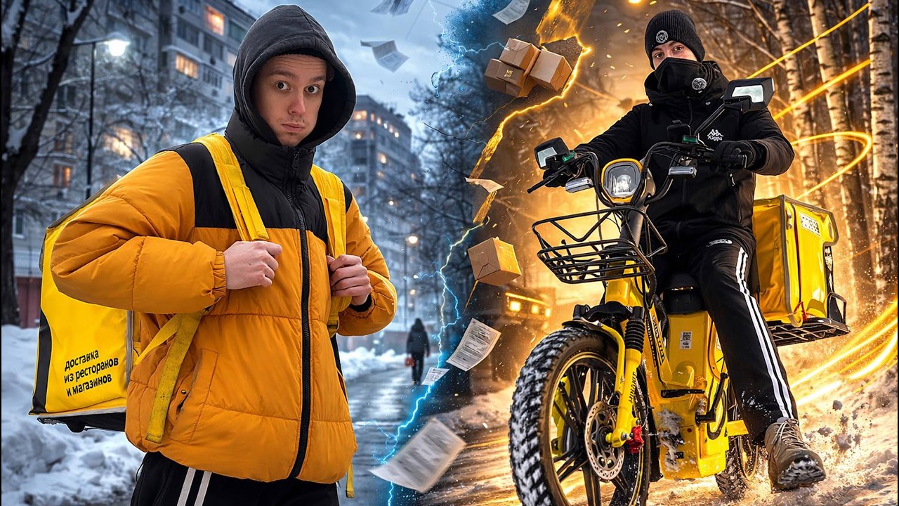 ПЕШИЙ vs ЭЛЕКТРОВЕЛО – ЧТО ЛУЧШЕ ДЛЯ ЗИМНЕЙ ДОСТАВКИ?