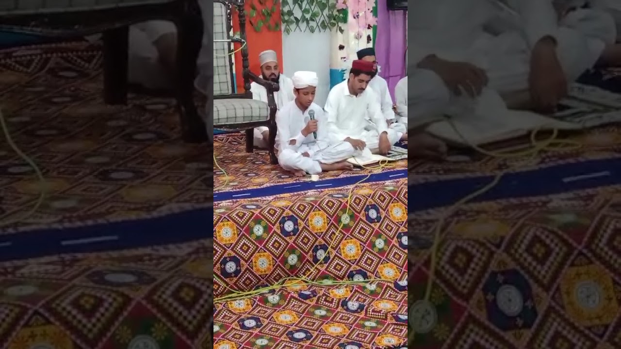 حافظ شاہد عمران چشتی تلاوت قرآن پاک کرتے ہوئے 
