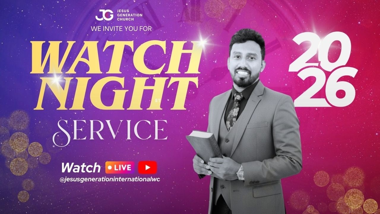 🔴 LIVE - 1st JAN 2026 | New Year Service | Pas.Sathish | Devi Nagar Bangalore