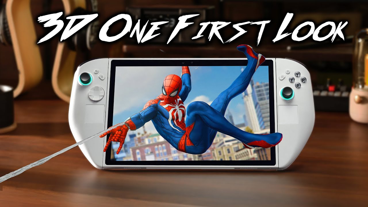 Первый в мире портативный игровой 3D-ПК — это нечто!