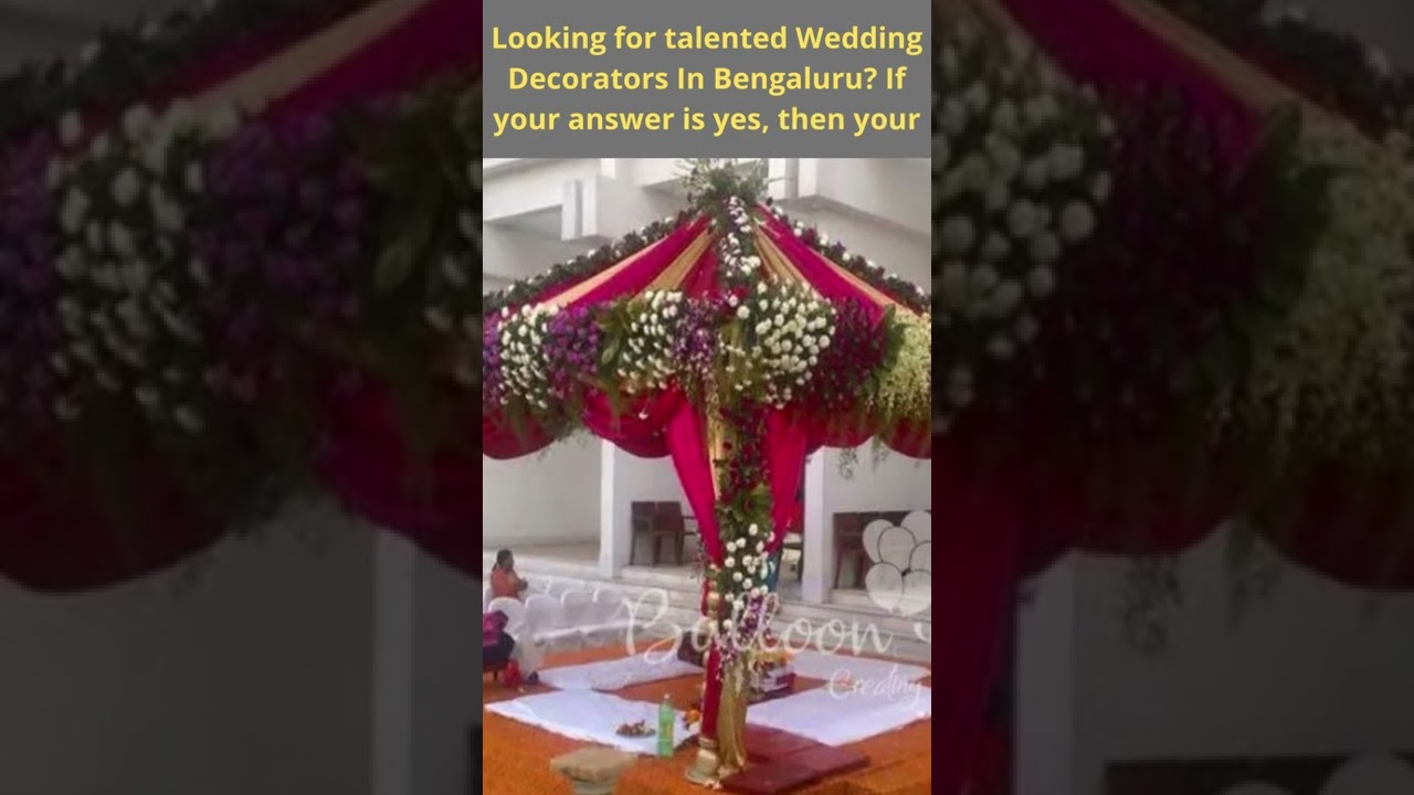 One of the best Wedding Planners in Bangalore