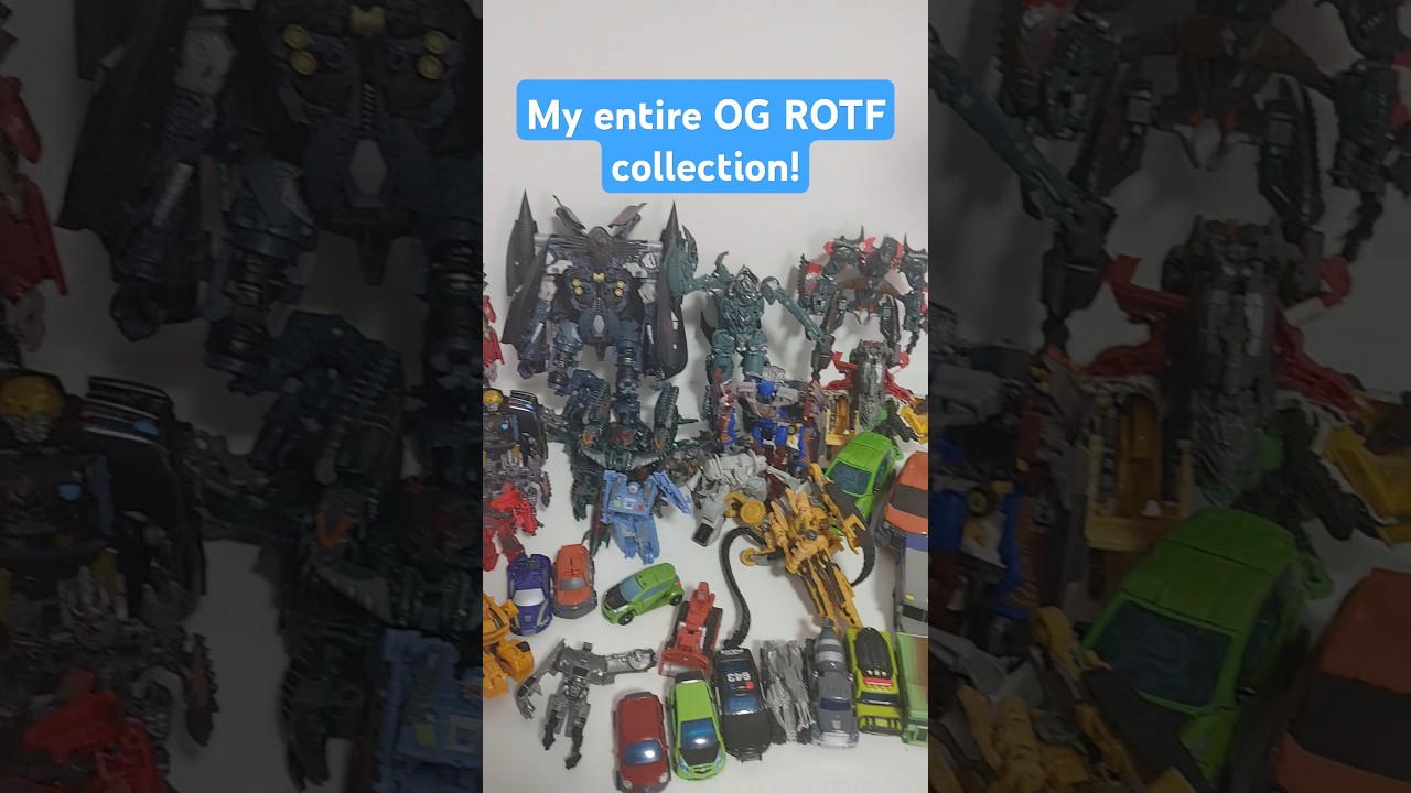 Rotf collection #transformers #collection #rotf #optimusprime #actionfigures #toys #shorts #megatron