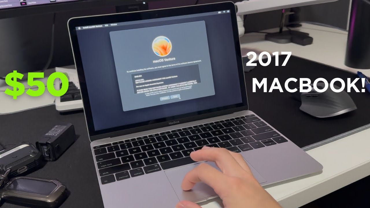 Я купил Macbook 2017 года за 50 долларов.