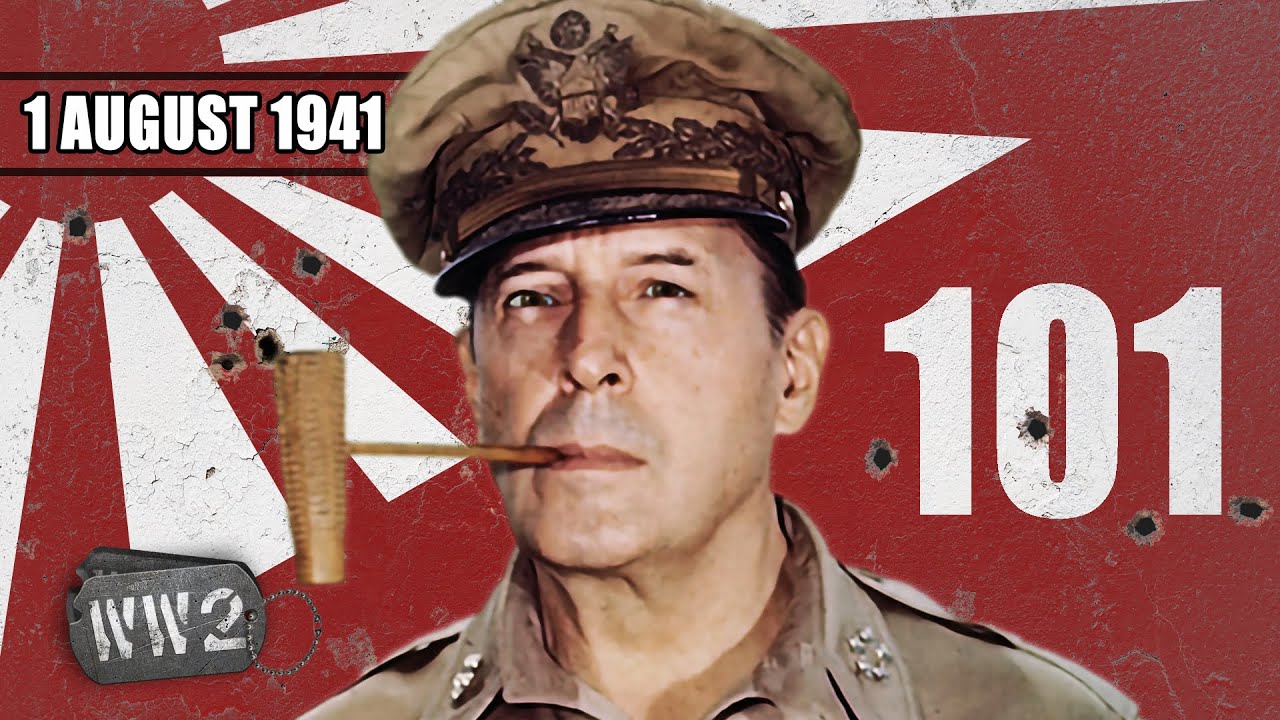 101 - Japan is Getting Hungry, Barbarossa is Confused - WW2 - August 1, 1941