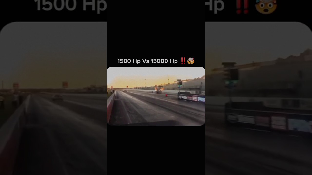 1500Hp Vs 15000Hp🤯🤯🔥