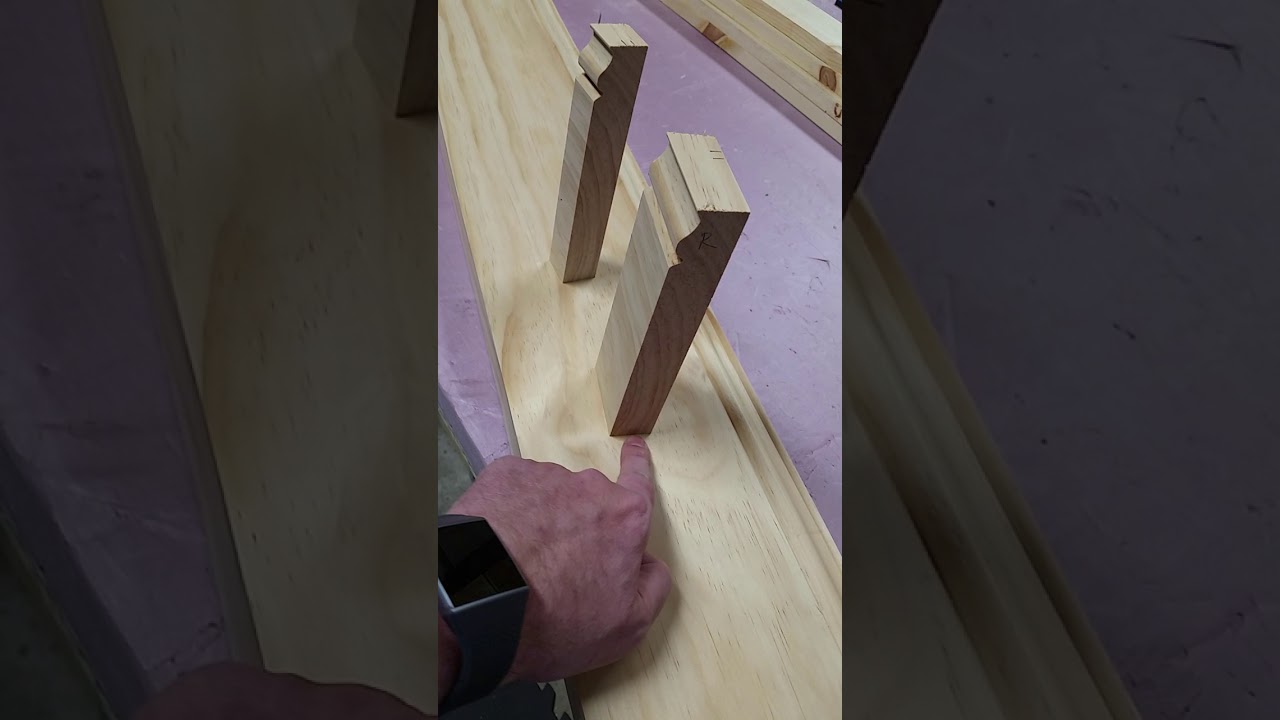 DIY inside outside corner blocks