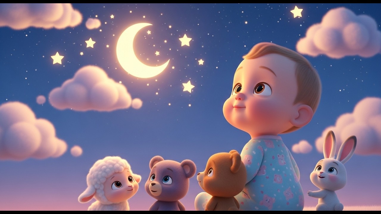 Twinkle Twinkle Little Star ⭐ Baby Giggles TV | Calming Nursery Rhyme & Lullaby for Babies