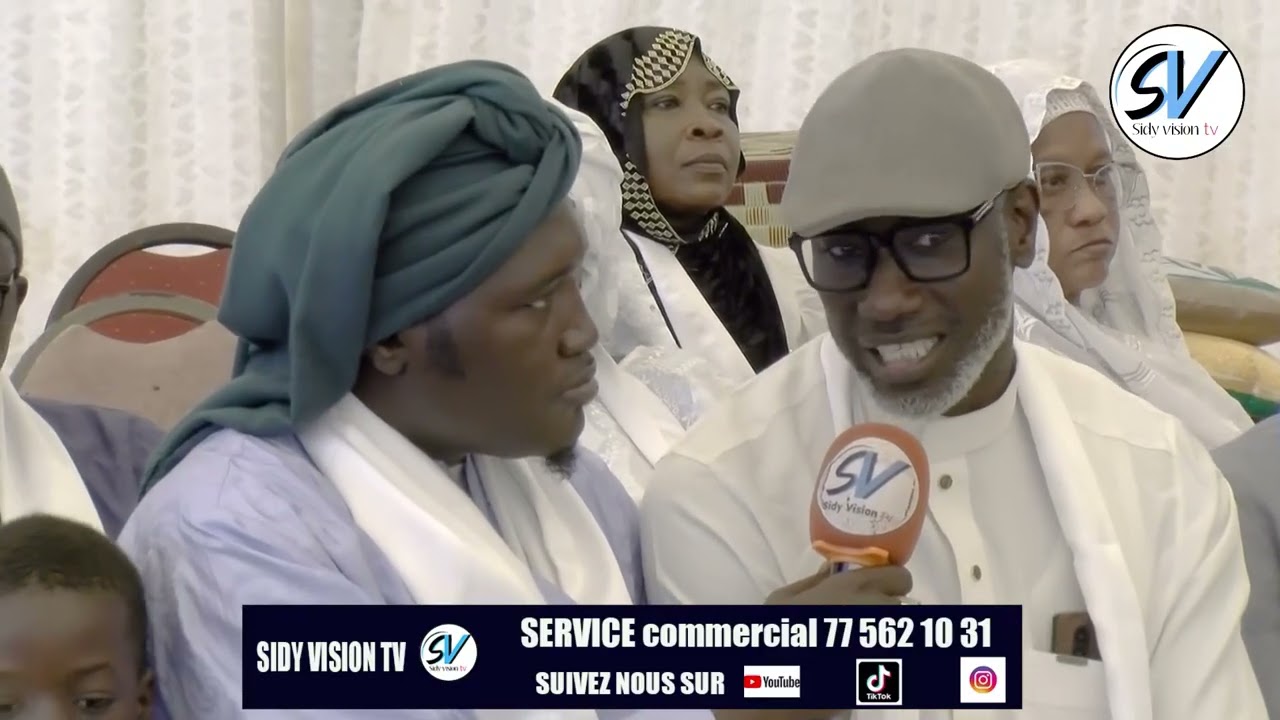 Journée distribution de dons aux Dara avec le maire mbaye de Thiaroye