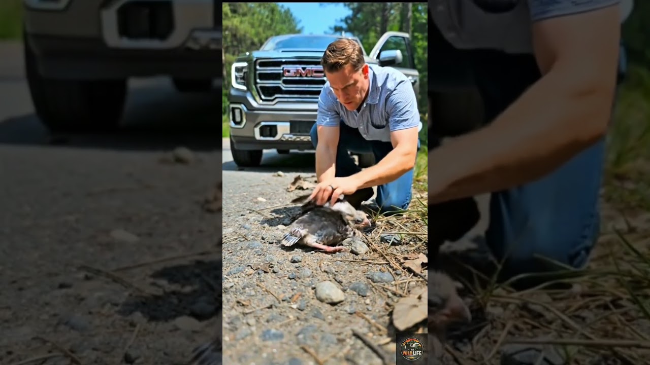 Injured Baby Parrot Left on the Road &mdash; Emotional Rescue Caught on Camera! #unitedstates #newyork