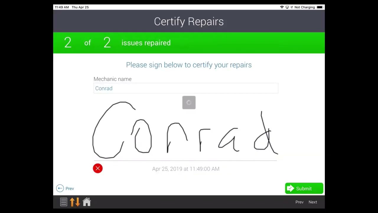 MobileFrame - Driver Vehicle Inspection Report DVIR (Ready to Run Apps)