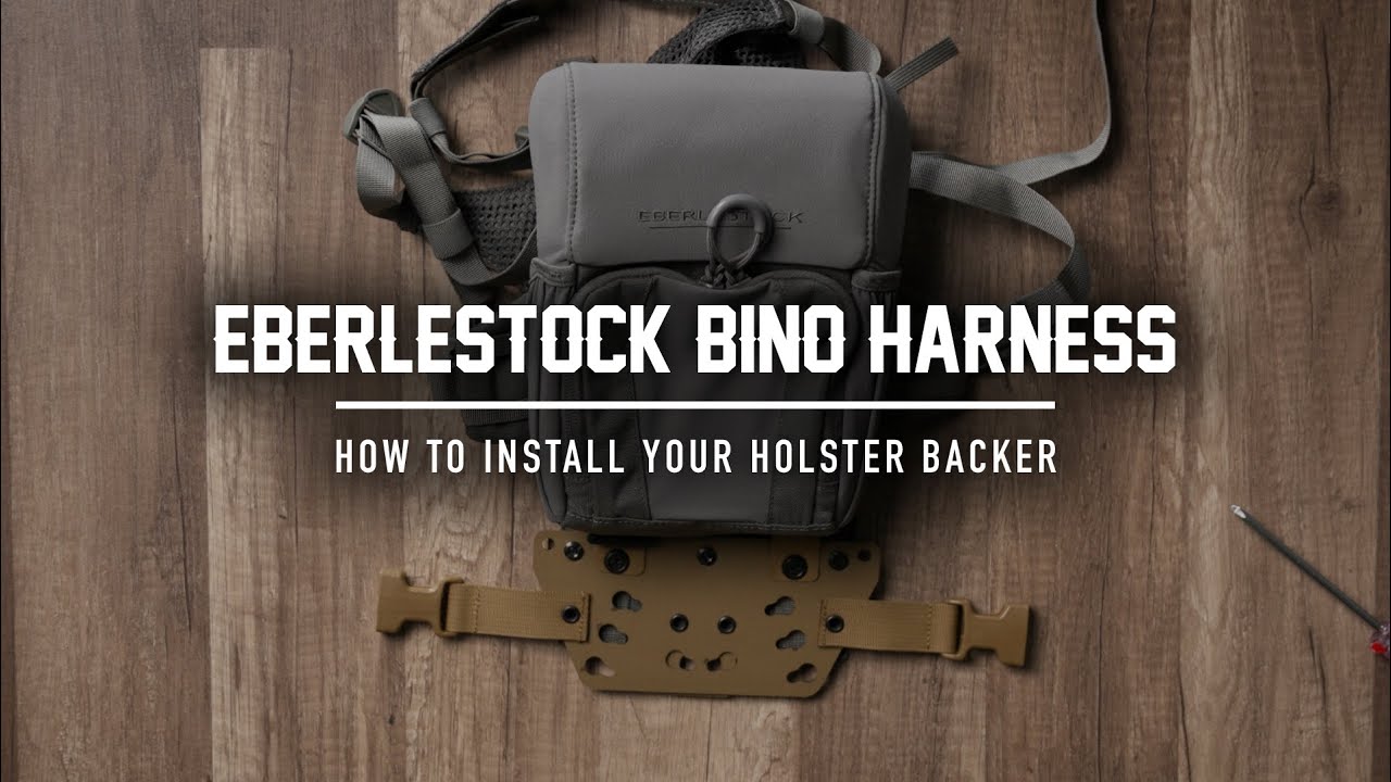 How To Install Your ROMR Holster Backer on an Eberlestock Recon Bino Harness