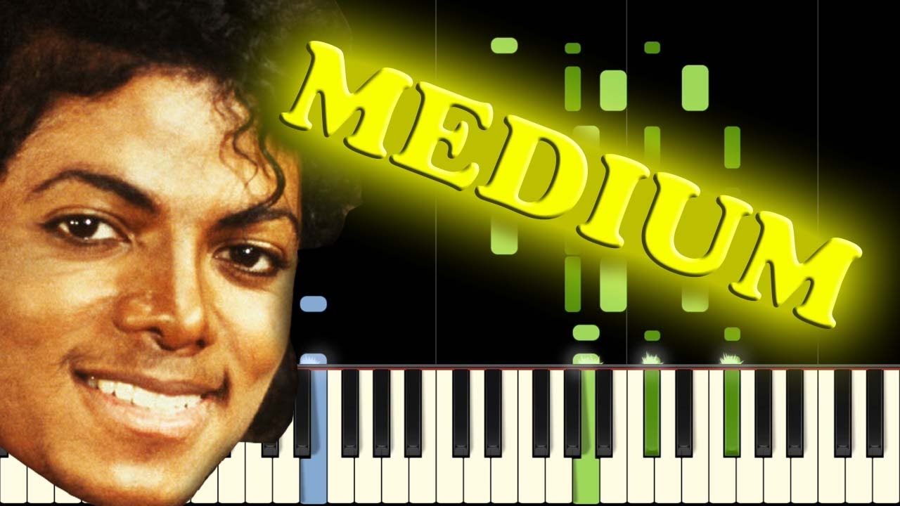 MICHAEL JACKSON - BILLIE JEAN - Piano Tutorial