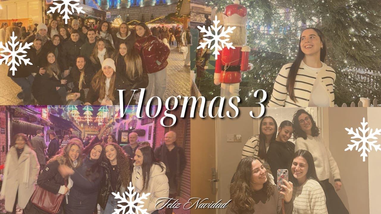 VLOGMAS 3 | Mercadillo Navideño en BELFAST 🇬🇧🎄