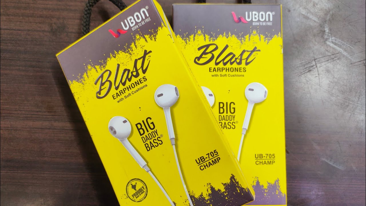 ubon blast earphone| UB-705 #ubon#earphone