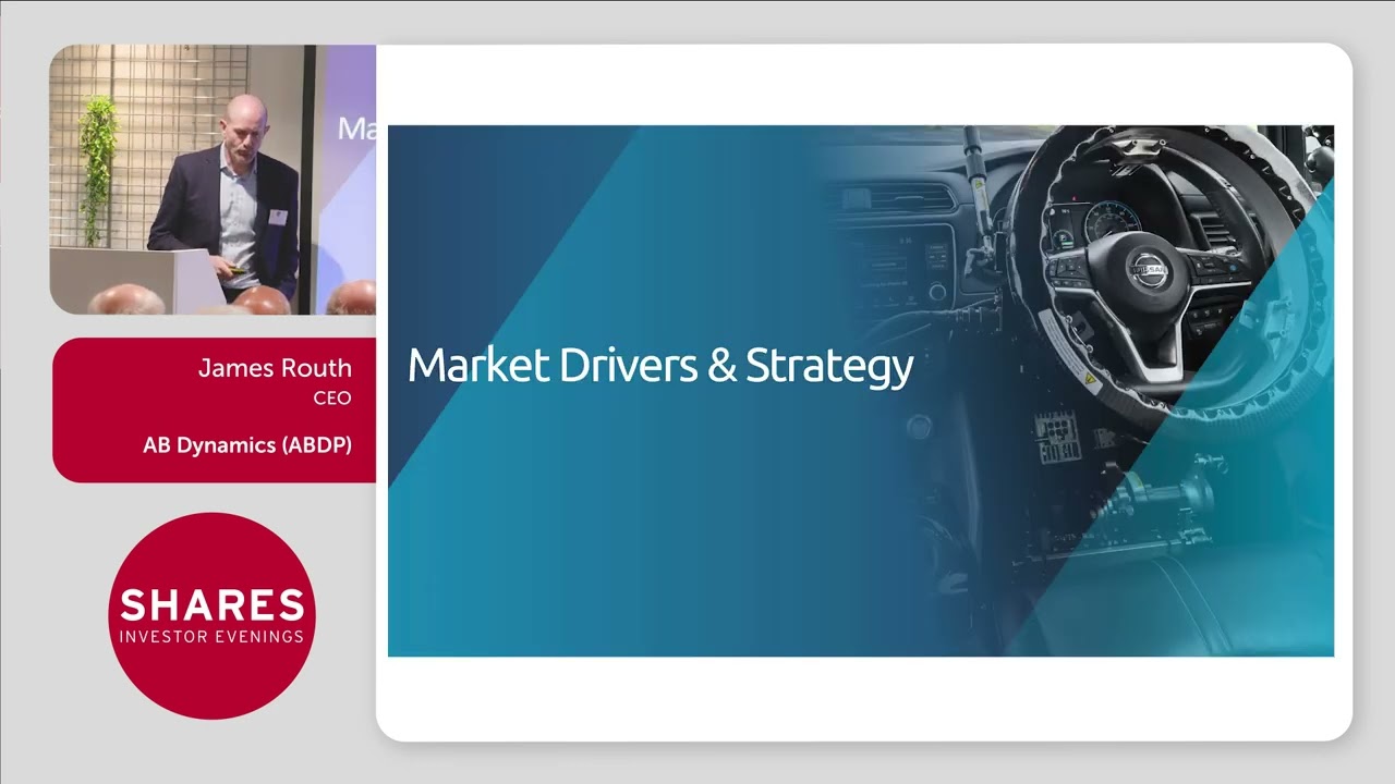 AB Dynamics (ABDP) - James Routh, CEO