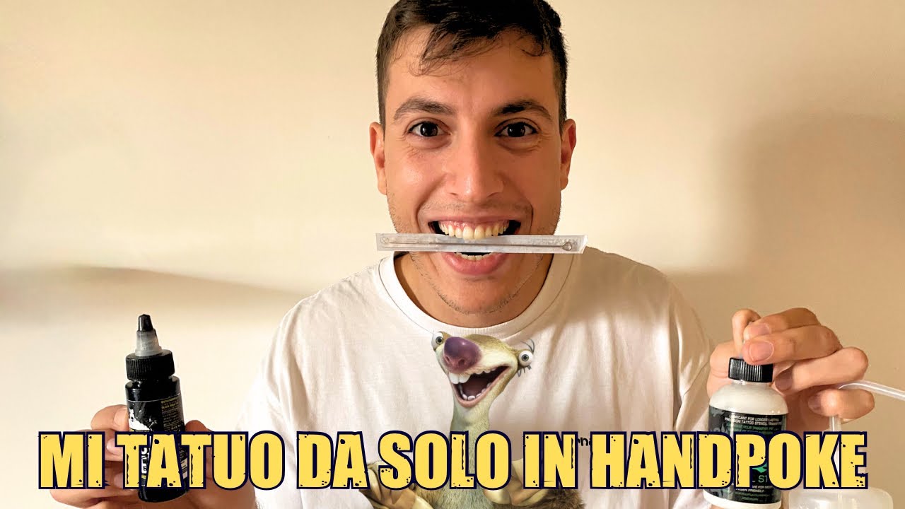 Mi sono tatuato da solo - Handpoke tattoo