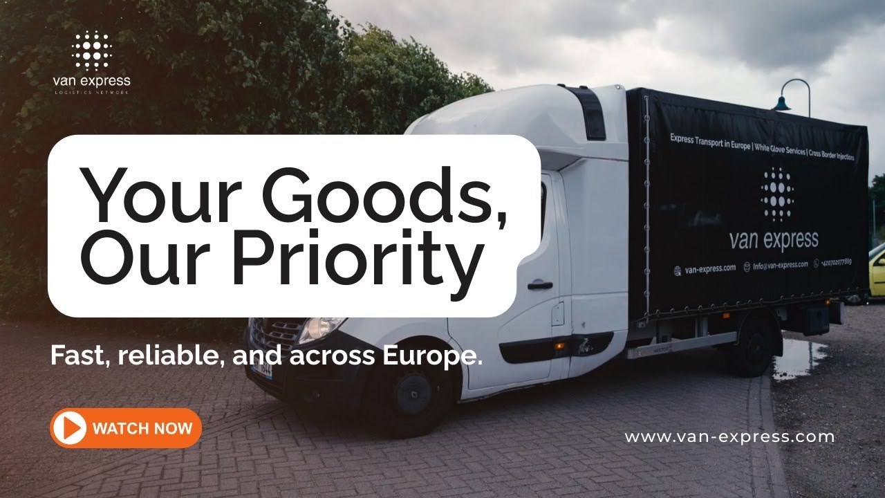 Express Van Delivery & Logistics in Europe | VanExpress (3h Collection, Real-Time Tracking)