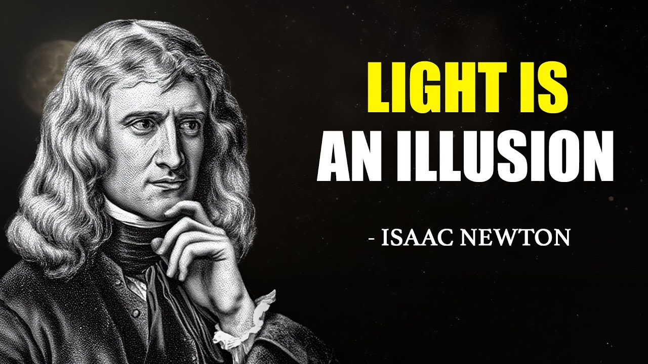 Isaac Newton Explains The Big Misconception About LIGHT