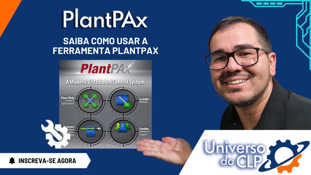 Aulão gratuito de PlantPax| Passo a passo  Studio 5000 + FactoryTalk View SE