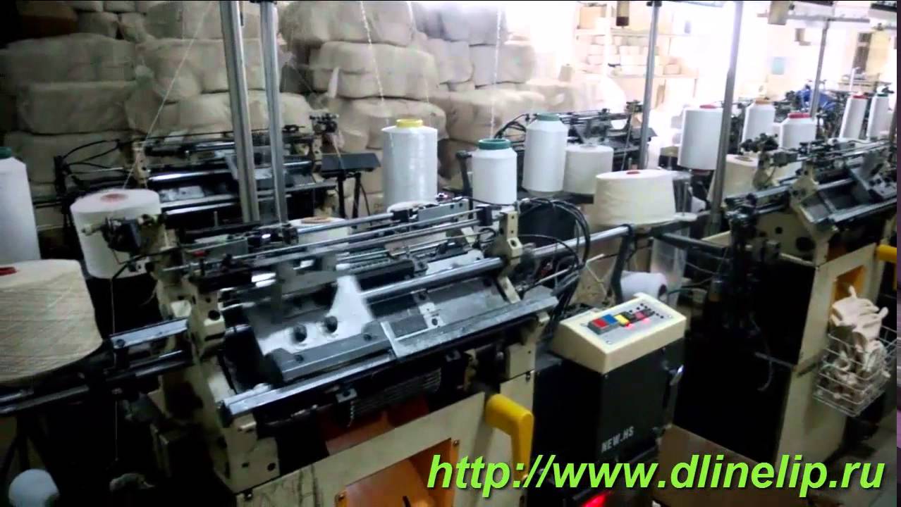 Производство рабочих перчаток 